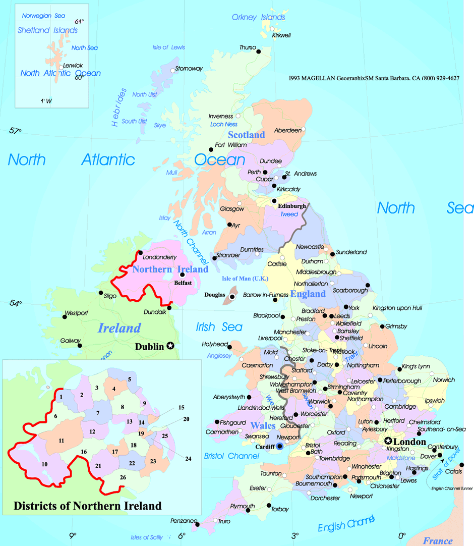 Bristol carte